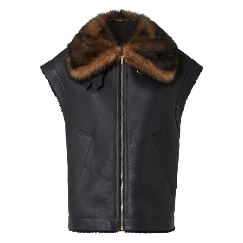 Nappa Shearling Gilet Women